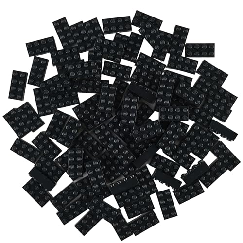 Strictly Briks Classic Briks - Bausteine-Set für kreatives Spielen - 100% kompatibel mit Allen führenden Bausteinmarken - 2 x 4 Noppen - Schwarz - 96-teiliges Set Strictly Briks Classic Briks - Bausteine-Set für kreatives Spielen - 100% kompatibel mit Allen führenden Bausteinmarken - 2 x 4 Noppen - Schwarz - 96-teiliges Set von Strictly Briks