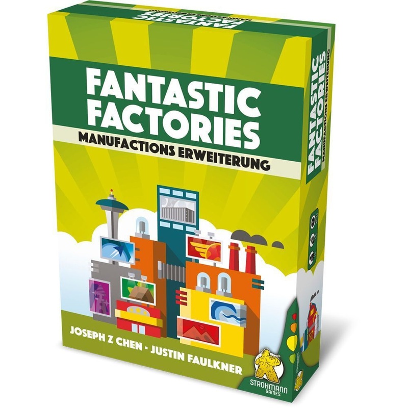 Fantastic Factories: Manufactions (Erweiterung) von Strohmann Games