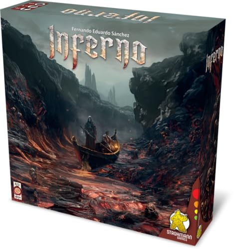 Strohmann Games, Inferno, Expertenspiel, Brettspiel, 1-4 Spieler, ab 14+ Jahren, 120 Minuten, Deutsch Strohmann Games, Inferno, Expertenspiel, Brettspiel, 1-4 Spieler, ab 14+ Jahren, 120 Minuten, Deutsch von Strohmann Games