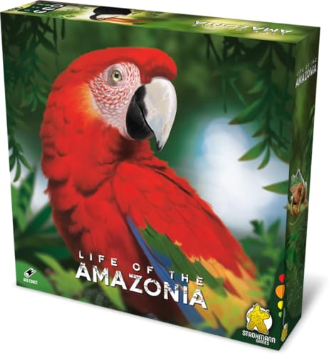 Strohmann Games, Life of The Amazonia, Grundspiel, Kennerspiel, Brettspiel, 1-4 Spieler, ab 12+ Jahren, 60-150 Minuten, Deutsch Strohmann Games, Life of The Amazonia, Grundspiel, Kennerspiel, Brettspiel, 1-4 Spieler, ab 12+ Jahren, 60-150 Minuten, Deutsch von Strohmann Games