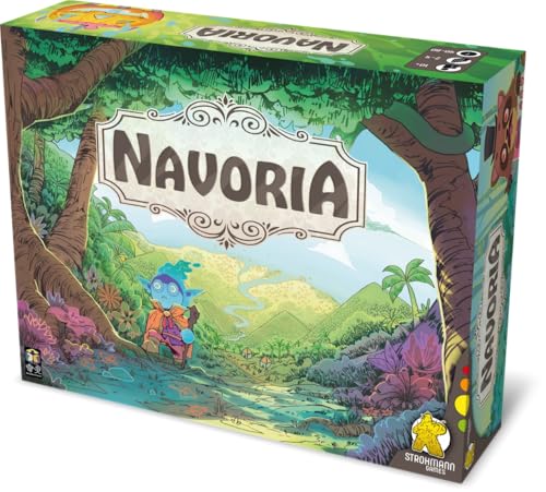 Strohmann Games, Navoria, Grundspiel, Kennerspiel, Brettspiel, 2-4 Spieler, ab 10+ Jahren, 40-80 Minuten, Deutsch Strohmann Games, Navoria, Grundspiel, Kennerspiel, Brettspiel, 2-4 Spieler, ab 10+ Jahren, 40-80 Minuten, Deutsch von Strohmann Games