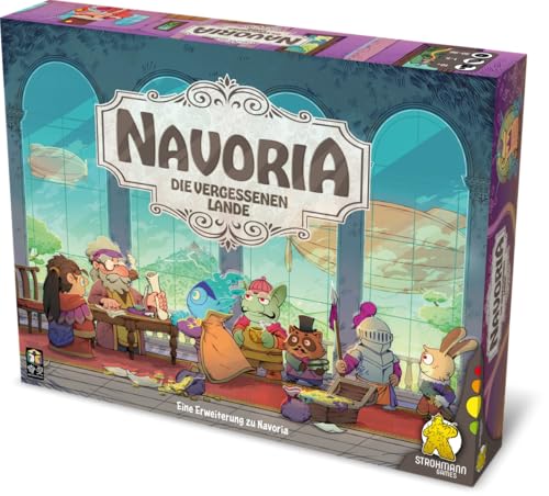 Strohmann Games, Navoria – Die vergessenen Lande, Erweiterung, Kennerspiel, Brettspiel, 1-5 Spieler, ab 10+ Jahren, 30-90 Minuten, Deutsch Strohmann Games, Navoria – Die vergessenen Lande, Erweiterung, Kennerspiel, Brettspiel, 1-5 Spieler, ab 10+ Jahren, 30-90 Minuten, Deutsch von Strohmann Games