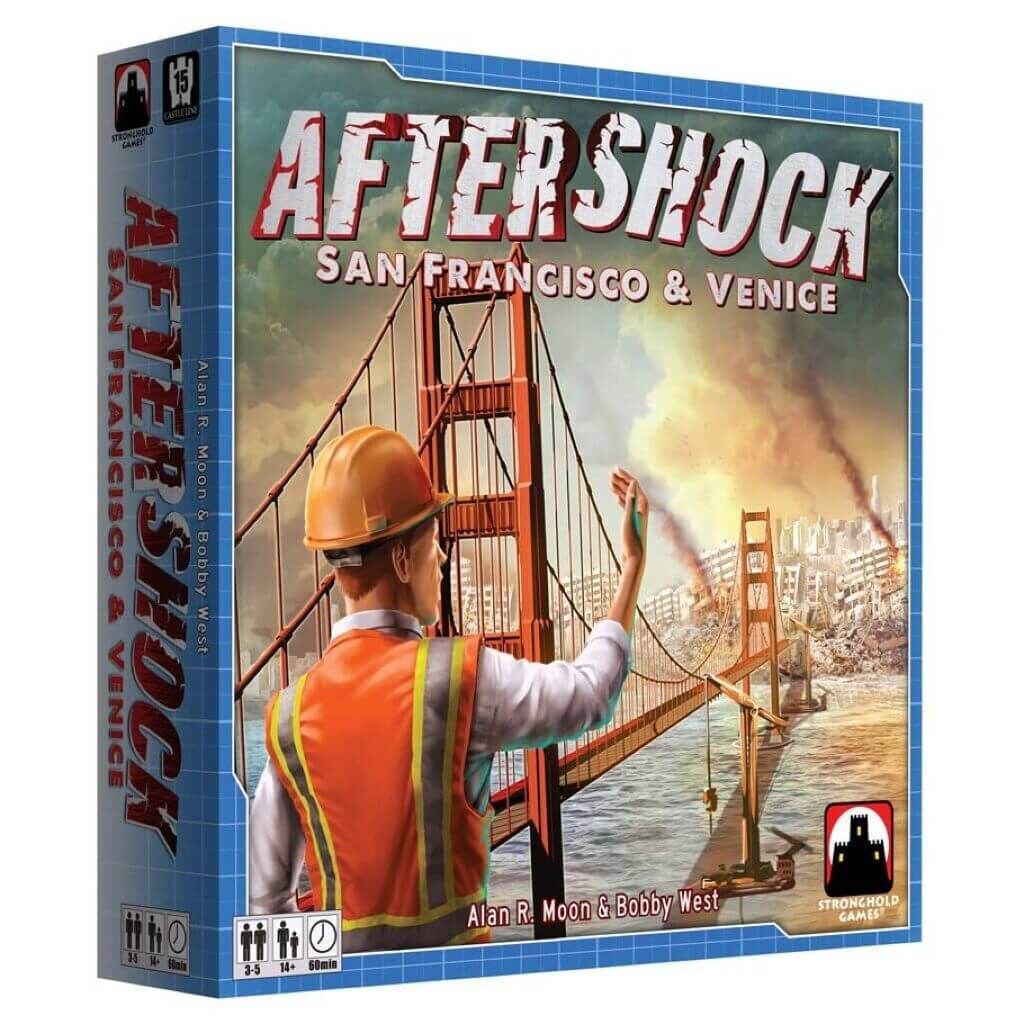 'Aftershock San Francisco and Venice engl.' von Stronghold Games