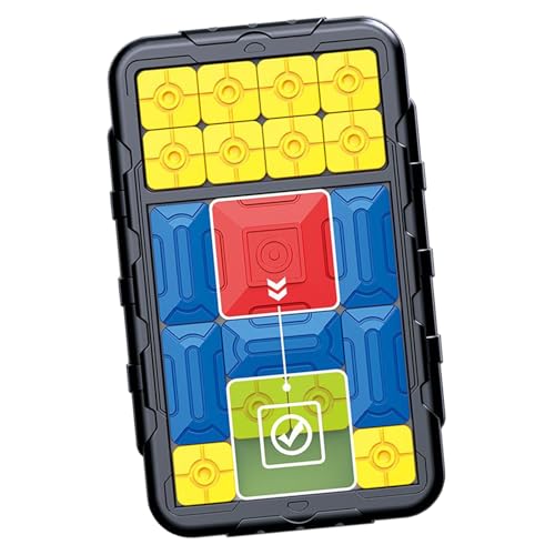 Schiebepuzzle | Pädagogische Fidget Spielzeug Für Erwachsene,Mehrfunktionales Schiebespiel Mit Über Fünfhundert Herausforderungen Zum Gehirntraining Für Reisen Familienfeiern Und Partys von Stronrive