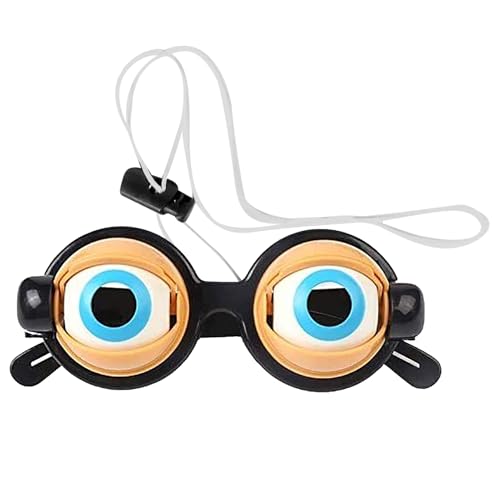 Silly Brille - Vergrößernde Optik Für Komische Verkleidung - Scherzartikel Komische Gag Brille Für Feste Geburtstag Verkleidung Party Fotografie Halloween Cosplay Silly Brille - Vergrößernde Optik Für Komische Verkleidung - Scherzartikel Komische Gag Brille Für Feste Geburtstag Verkleidung Party Fotografie Halloween Cosplay von Stronrive