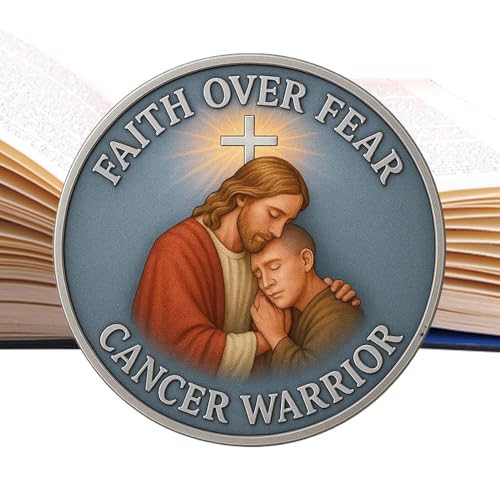Stronrive Christliche Medaille | Christlicher Glaubenstaschenanhänger - Detailreiche Gedenkmedaillen Kollektion für Erwachsene Enthusiasten Spirituelle Unterstützung Fans Zuhause von Stronrive