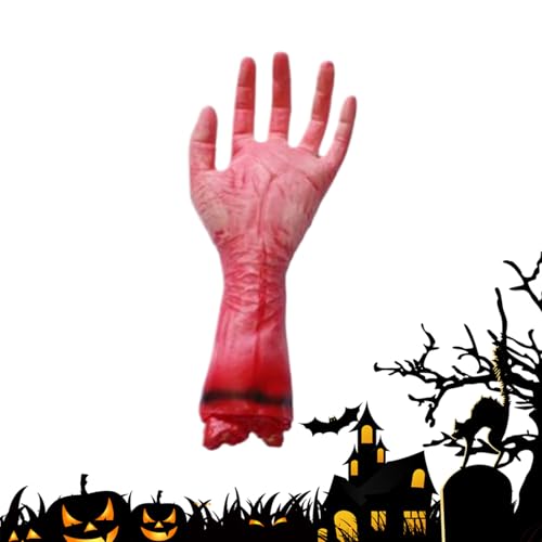 Stronrive Halloween Kunsthände,Halloween Abgetrennte Hand Deko | Wiederverwendbare Requisiten und Geisterschmuck für Feiern, Innen und Außen, Escape Rooms, Schulen und Spielplätze von Stronrive