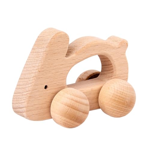 Stronrive Tierisches Holzauto, Greifspielzeug für Kinder | Lustiges Kinderspielzeug aus,Hölzerner Muldenkipper, interessantes Feinmotorikspielzeug für Zuhause und auf Reisen von Stronrive