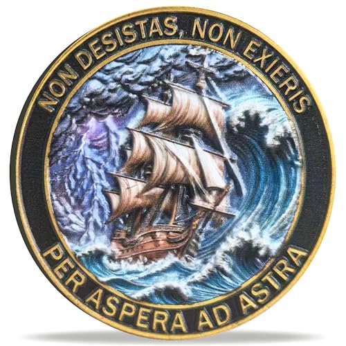 Strugglejewelry Segelschiff & Anker Inspirierende Herausforderungsmünze – Symbol für Ausdauer & Mut – Motivierende Auszeichnungen Medaillon Pocket Token Strugglejewelry Segelschiff & Anker Inspirierende Herausforderungsmünze – Symbol für Ausdauer & Mut – Motivierende Auszeichnungen Medaillon Pocket Token von Strugglejewelry
