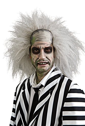 Rubie's Beetlejuice Perücke für Damen, Grau, Synthetic Hair, WIG, Erwachsene Größe von Rubie's