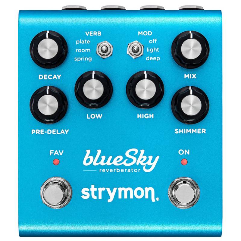 Strymon Blue Sky V2 Reverberator Effektgerät E-Gitarre von Strymon
