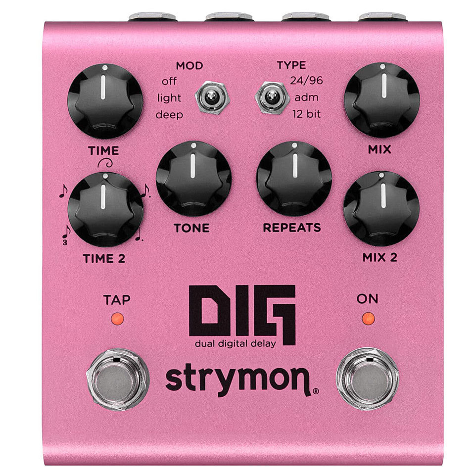 Strymon DIG V2 Dual Digital Delay Effektgerät E-Gitarre von Strymon