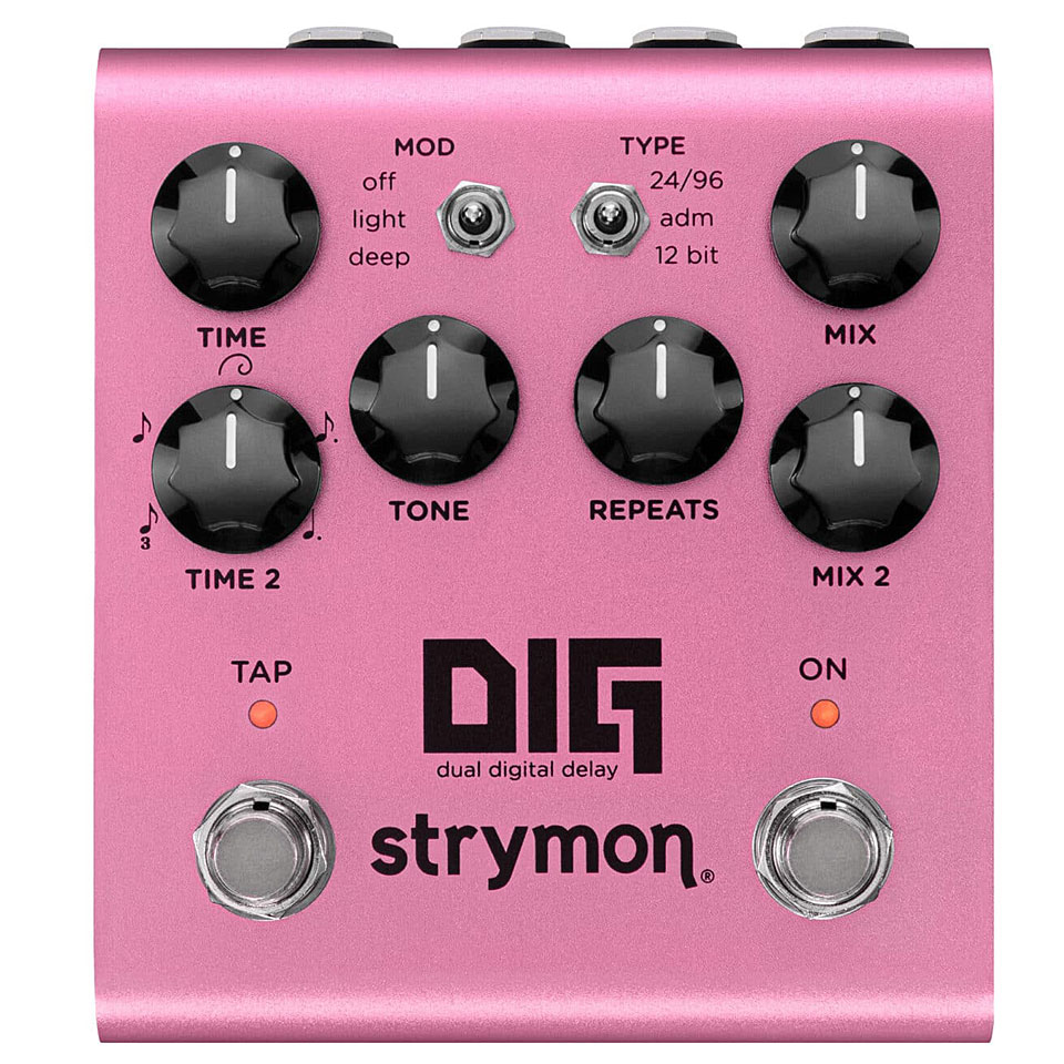 Strymon DIG V2 Dual Digital Delay Effektgerät E-Gitarre Strymon DIG V2 Dual Digital Delay Effektgerät E-Gitarre von Strymon