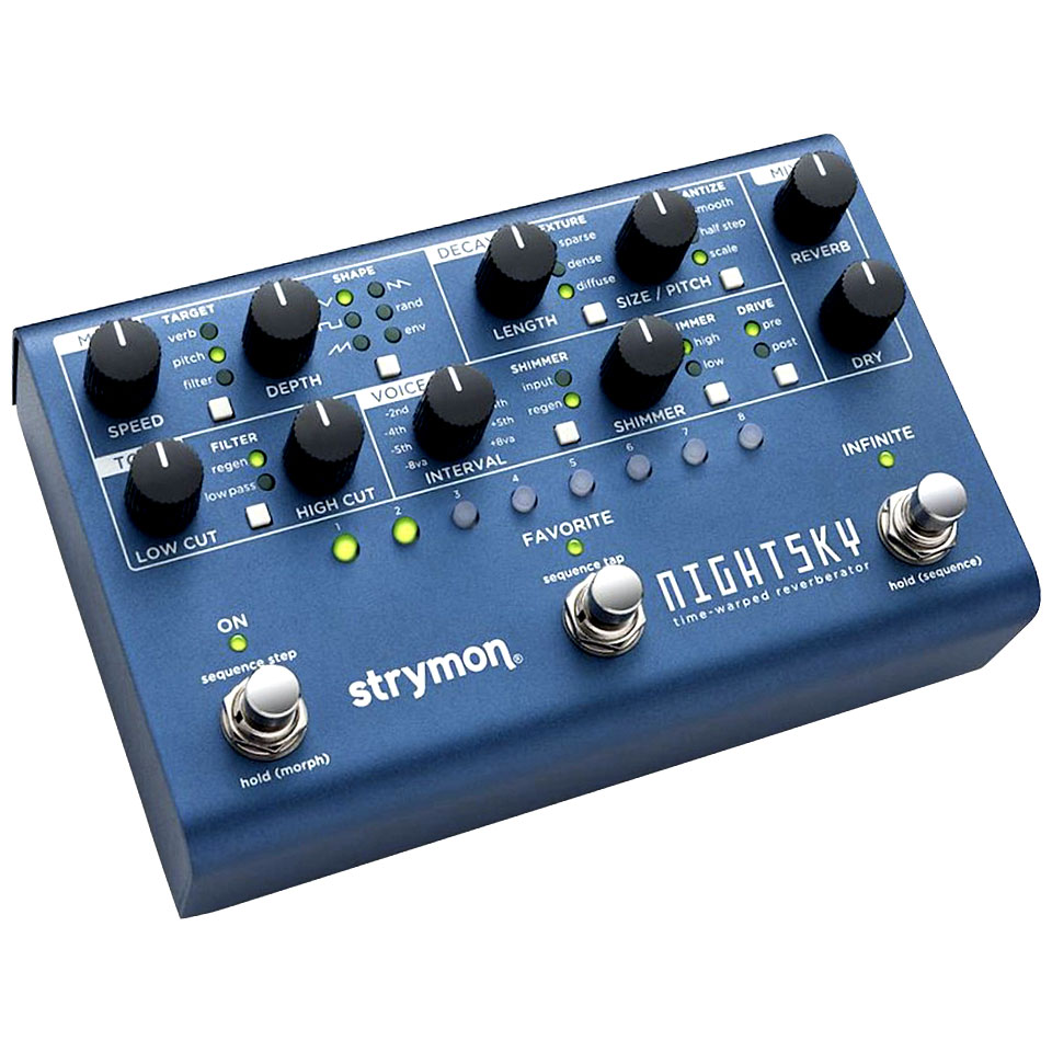 Strymon NightSky Time-Warped Reverberator Effektgerät E-Gitarre Strymon NightSky Time-Warped Reverberator Effektgerät E-Gitarre von Strymon