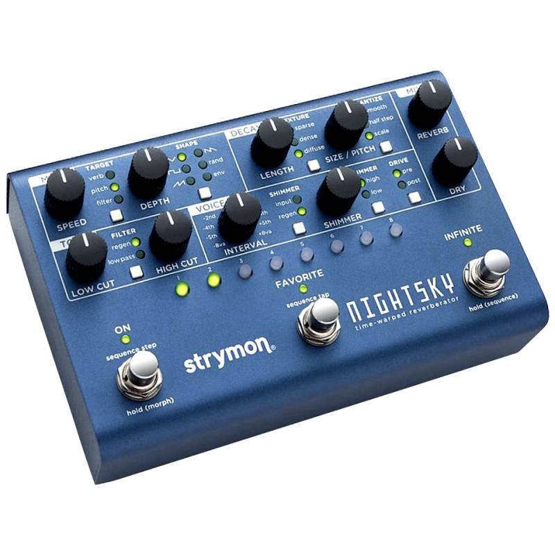 Strymon NightSky Time-Warped Reverberator Effektgerät E-Gitarre von Strymon