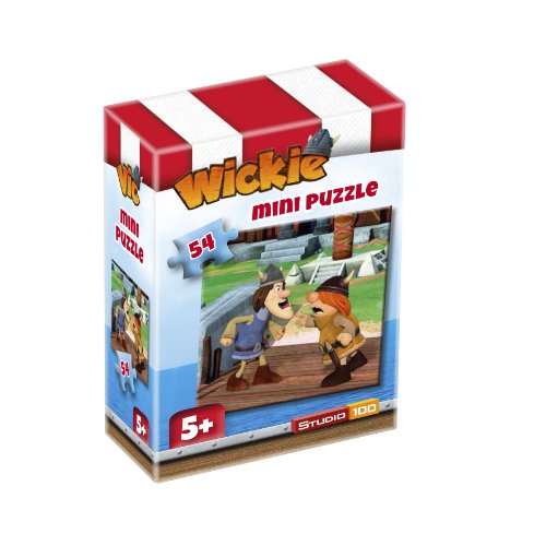 Wickie und die starken Männer, Tjure und Snorre, 54-teiliges Mini-Puzzle, 5+ von Studio 100