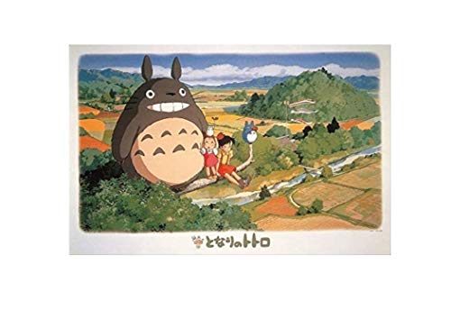 ensky 1000-211 Totoro Toys_and_Games, Puzzle, grün, 1000 von ENSKY