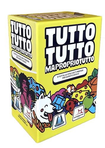 Studio Supernova - Alles Alles - Aber nur alles! - Partyspiel a Trivia, bunt und abwechslungsreich, 2+ Spieler, 10+, italienische Ausgabe von Studio Supernova