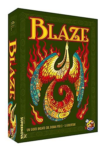 Studio Supernova - Blaze - Kartenspiel für die ganze Familie, 3-5 Spieler, 10+, italienische Ausgabe Studio Supernova - Blaze - Kartenspiel für die ganze Familie, 3-5 Spieler, 10+, italienische Ausgabe von Studio Supernova