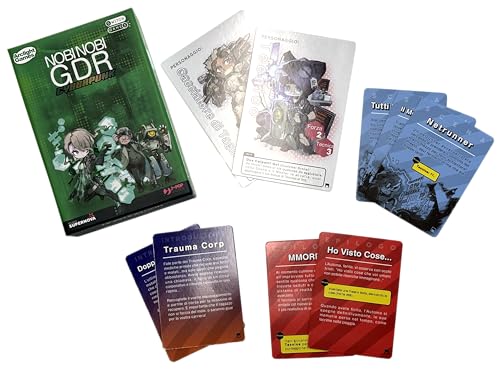 Studio Supernova - Nobi Nobi GDR Cyberpunk - Brett-Rollenspiel für Anfänger und Anfänger, 1-5 Spieler, ab 10 Jahren, italienische Ausgabe Studio Supernova - Nobi Nobi GDR Cyberpunk - Brett-Rollenspiel für Anfänger und Anfänger, 1-5 Spieler, ab 10 Jahren, italienische Ausgabe von Studio Supernova