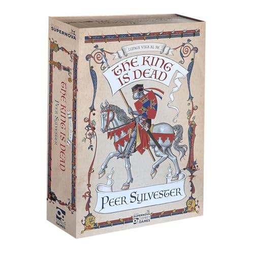 Studio Supernova - The King is Dead - Strategisches Spiel politischer Intrigen, 2-4 Spieler, 14+, italienische Ausgabe von Studio Supernova