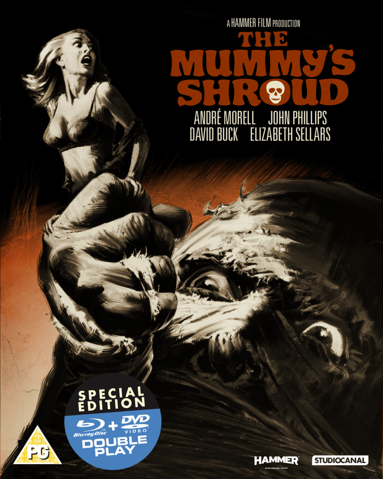 The Mummys Shroud - Double Play (Blu-Ray and DVD) von StudioCanal