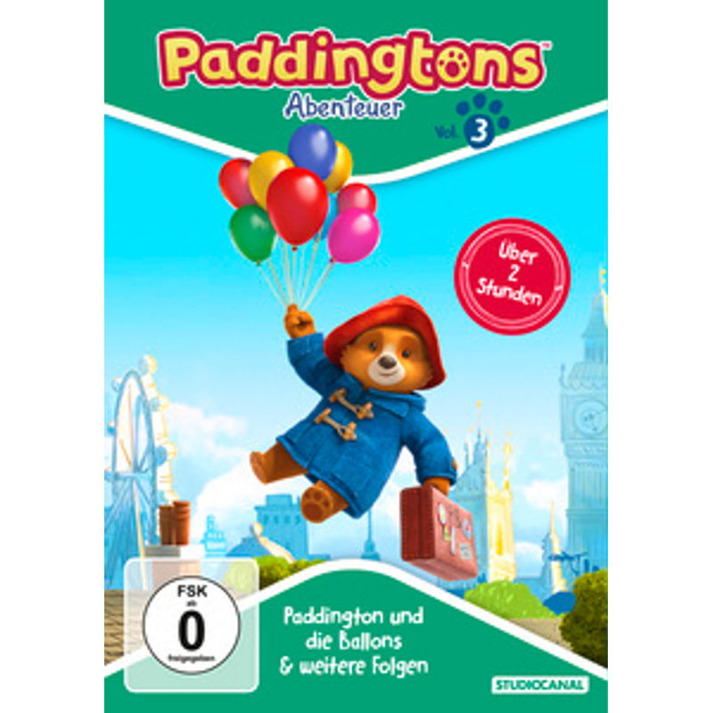 Paddingtons Abenteuer Vol. 3: Paddington und die Ballons von Studiocanal