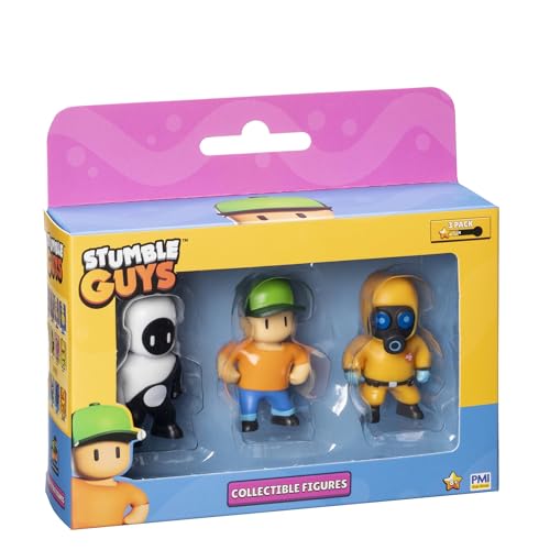 Stumble Guys - 3-Pack Figures - Yang, Mr. Stumble & Hazmat von Stumble Guys