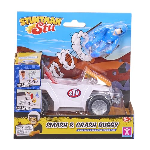 Stuntman Stu Smash and Crash Buggy Break apart Stunt Set with Ejectable Parts Toys Stunt Toys von Stuntman Stu
