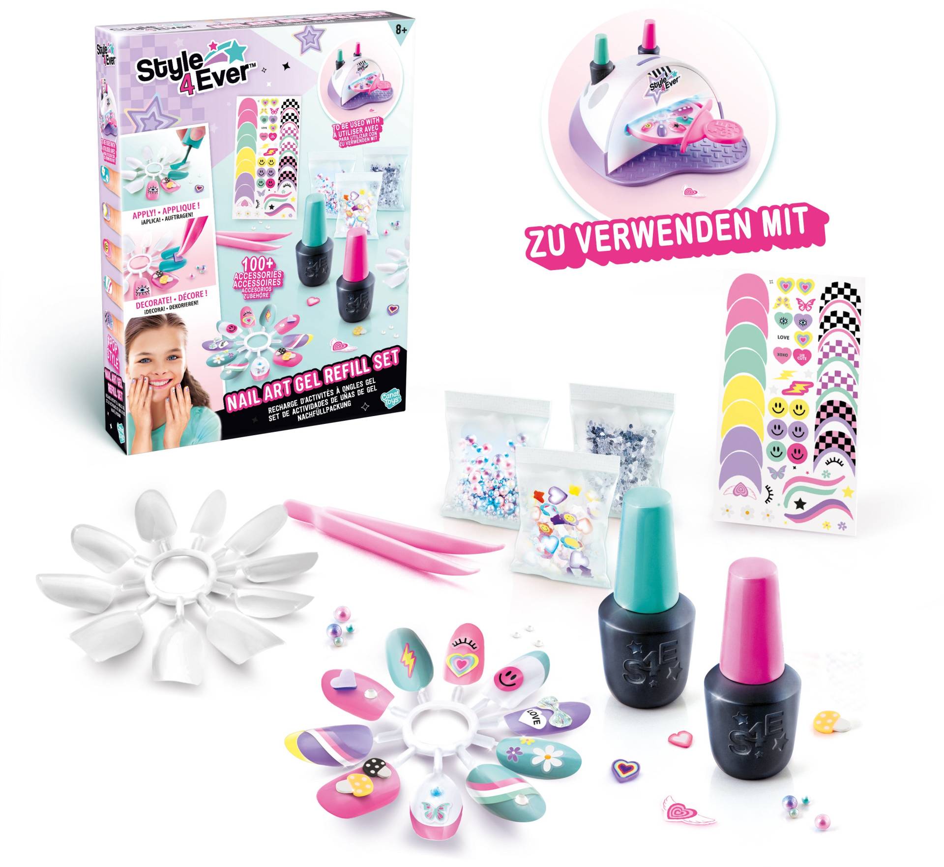Style 4 Ever Art Gel Nagelset Nachfüllpackung Style 4 Ever Art Gel Nagelset Nachfüllpackung von Style 4 Ever