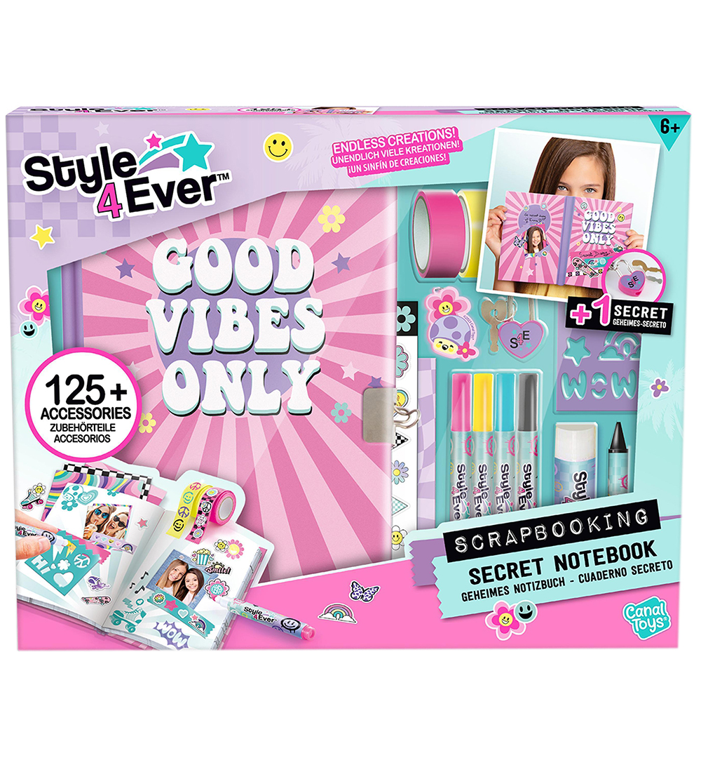 Style 4 Ever Scrapbooking - Geheimnis Tagebuch - Style 4 Ever - One Size - Tagebücher Style 4 Ever Scrapbooking - Geheimnis Tagebuch - Style 4 Ever - One Size - Tagebücher von Style 4 Ever
