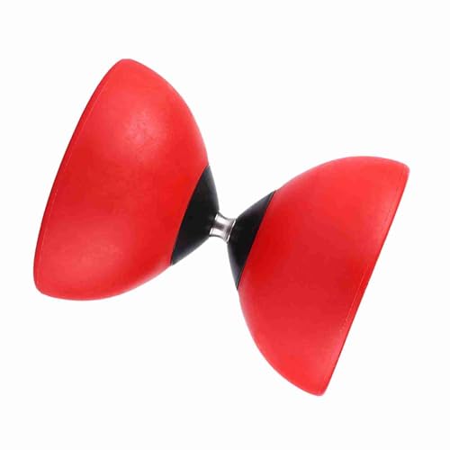 Stylebest Dreifachlagiger Diabolo -Set Chinese Yoyo mit Farbigen Diabolo -Stöcken (Rot) von Stylebest