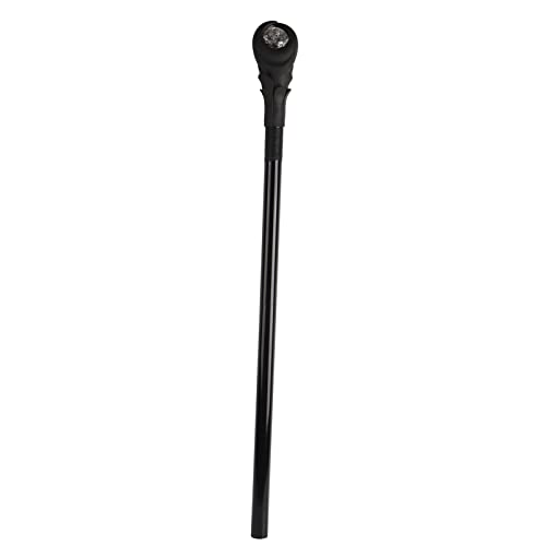 Stylebest Led Evil Wizard Wand, 55,1 Zoll Luxuriöses Zauberei Zepter mit Blinkendes Statisches Licht für Halloween -Cosplay -Maskerade -Party -Requisiten (Grün) von Stylebest