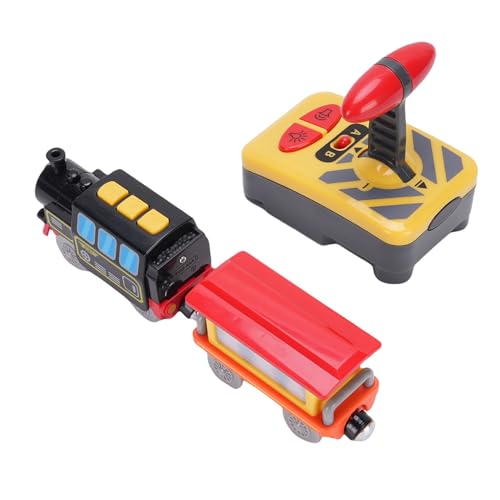 Stylebest RC -Zugspielzeug in Sound und Leichten Effekten Rugged ABS Fernbedienungskontroll -Zug -Modellspielzeug für Zuhause und Schule von Stylebest