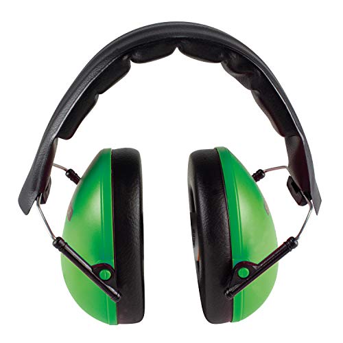 Stylex 42302 - Gehörschutz SX-4230 Stilles Lernen in grün, variabel verstellbar, faltbar, gepolsterte Kopfbügel, Kopfhörer für Kinder ab 6 Jahre, ideal beim Lernen und für Schule, Konzerte und Stadion von Stylex