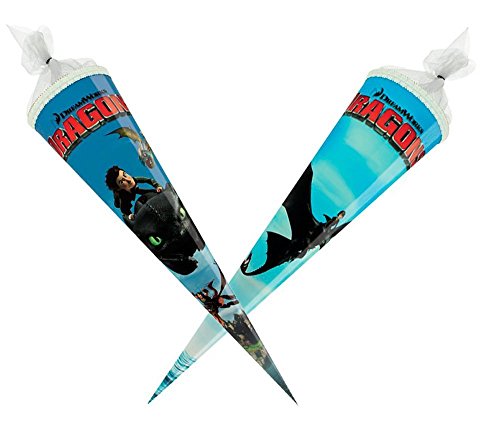 Stylex 51022 - Dragons Schultüte (2-fach sortiert, 1 Stück) von Stylex