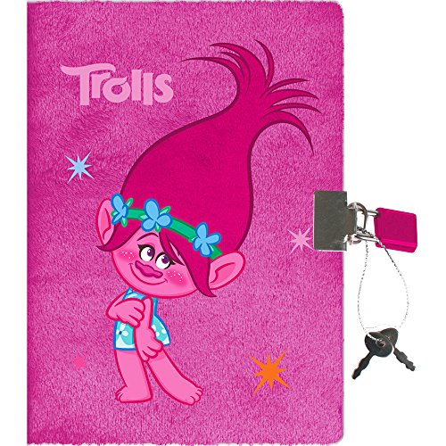 Stylex 51117 Plüsch-Tagebuch mit Schloss, Trolls Design Stylex 51117 Plüsch-Tagebuch mit Schloss, Trolls Design von Stylex