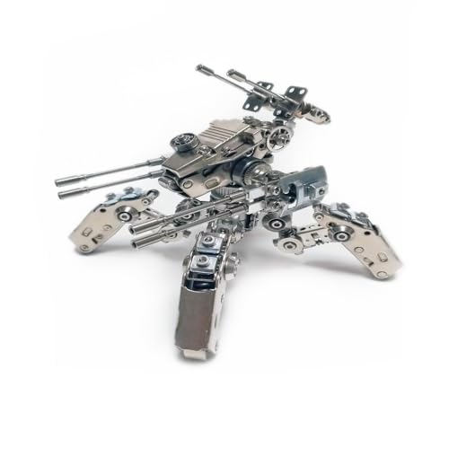 3D-Metallpuzzle für Erwachsene, 410 Teile, DIY 3D Steampunk Metallbausatz, 360° drehbarer Mecha-Roboter, kreative Dekoration für Zuhause oder das Büro 3D-Metallpuzzle für Erwachsene, 410 Teile, DIY 3D Steampunk Metallbausatz, 360° drehbarer Mecha-Roboter, kreative Dekoration für Zuhause oder das Büro von Stylomira