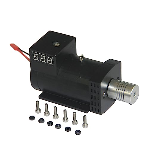 Mini-Retro-12-V-Gleichstromgenerator mit Spannungsanzeige für Zweizylinder-ST-NF2-Nitromotormodelle – Kardanantrieb von Stylomira