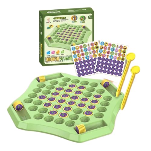 Kognitive Entwicklung mit Tier und Früchten Flip Schach Memory Schachspiel Training Baby Memory ABS Flip Schach Gedächtnisspiel Typ Tier von Suammiitstrieadea