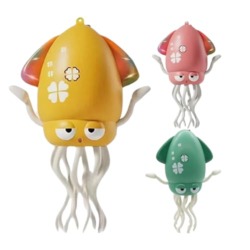 Sucritude Oktopus Krabbel Baby Spielzeug, Oktopus Baby Spielzeug Interactiv, Musik Und Lichters, Automatisch Hindernisvermeidung, Tanzendes Und Singendes Musikspielzeug FüR MäDchen Junge von Sucritude