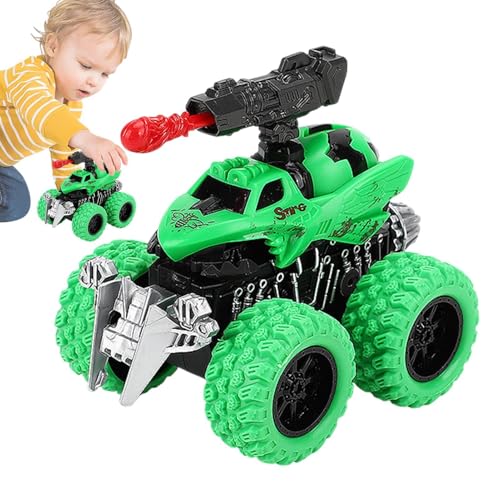 Sucritude Trägheitsspielzeugauto, Auto -Spielzeug zurückziehen,zurück Reibungsantrieb zurückziehen Trucks - Tragbare Trägheit angetriebene Spielzeugauto für Familie, Mädchen, Kinder, Heimreisen, von Sucritude
