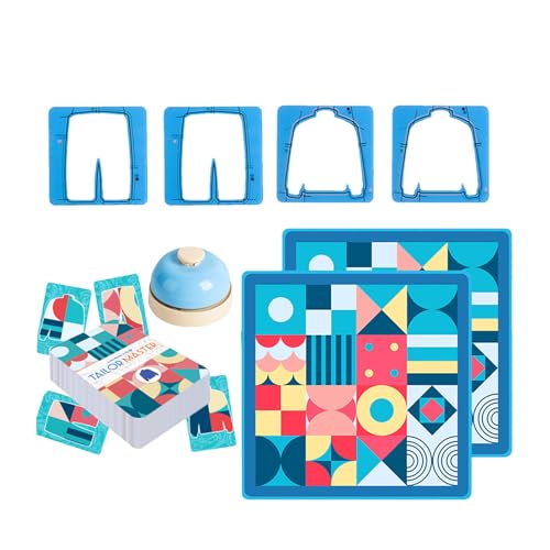 Tailor Master Matching Game, Farblich Passendes Tischspiel, Konzentrationstraining, Doppelbattle-Tischspiel Für Freunde, Klassenkameraden, Schüler, Lernspielzeug Für Kinder Ab 5 Jahre von Sucritude