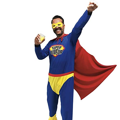 Kostüm Super Trinker, Herren, Blau, Erwachsenengröße Kostüm Super Trinker, Herren, Blau, Erwachsenengröße von Sud Trading