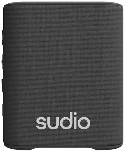 Sudio S2 Bluetooth® Lautsprecher spritzwassergeschützt, tragbar Schwarz von Sudio