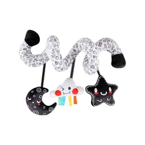 Buntes Pupping Aktivitätsspielzeug Für Neugeborene Kleinkind Easy Installation Spirals Bett Anhänger Mit Stimulationsrassel Beruhigender Autospielzeug Buntes Pupping Aktivitätsspielzeug Für Neugeborene Kleinkind Easy Installation Spirals Bett Anhänger Mit Stimulationsrassel Beruhigender Autospielzeug von SueaLe