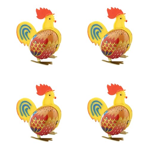 Creative Rooster Pecking Windup Toy Streich Für Coffeeshop Display Dekore Nach 80ern Streich Nostalgisches Vintage Spielzeug von SueaLe
