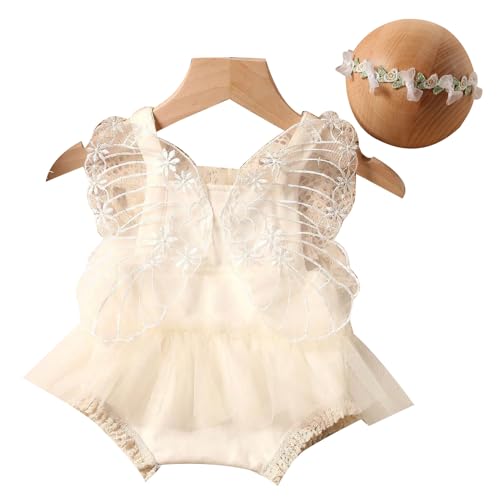 Foto Requisiten Für Babys Mädchen Spitzenkleid Overall Haarband Mit Blumenmuster Foto Requisiten Für Neugeborene Fotoshooting Stirnband Foto Outfit Baby Fotoshooting Requisiten Baby Baby von SueaLe