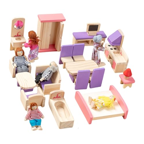 Holzpuppenhouses Möbel Set Wohnzimmer Badezimmer Schlafzimmer Szene Für EIN Engagiertes Totendspiel Kinder Bevorzugt Geschenk Holzpuppenhouses Möbel Set Wohnzimmer Badezimmer Schlafzimmer Szene Für EIN Engagiertes Totendspiel Kinder Bevorzugt Geschenk von SueaLe