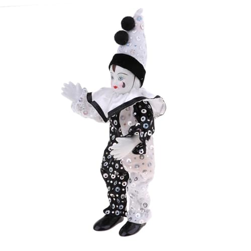 Klassische Weiße Keramik Clown Mit Zarter Lackierung Display Dekoration Ideal Für Schreibtisch Tabletop Orumament Sammlerspielzeug Klassische Weiße Keramik Clown Mit Zarter Lackierung Display Dekoration Ideal Für Schreibtisch Tabletop Orumament Sammlerspielzeug von SueaLe